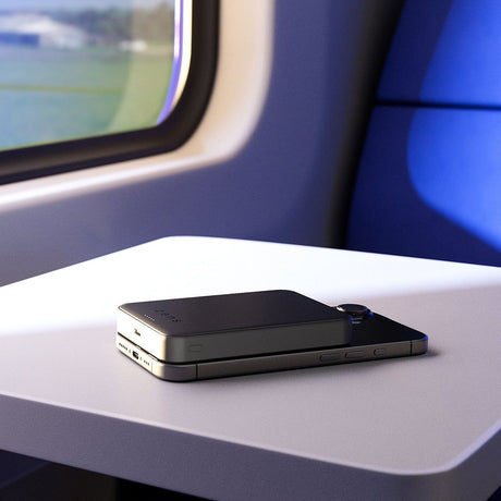 Zens Semi Solid State Powerbank Qi2.2 10 000 mAh Musta