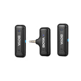 Boya Langaton 2.4 GHz Mikrofoni 2x BY-WM3T-M2 3.5 mm TRS