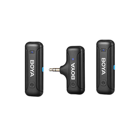 Boya Langaton 2.4 GHz Mikrofoni 2x BY-WM3T-M2 3.5 mm TRS