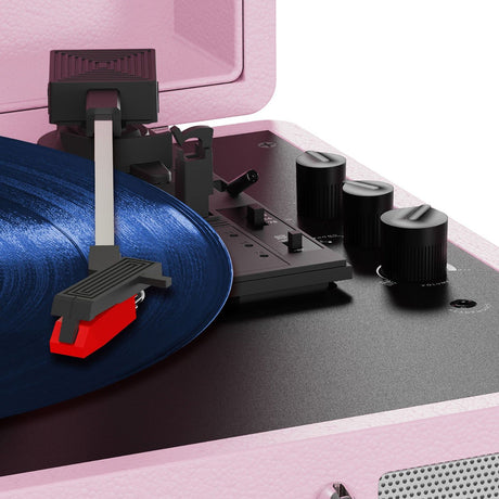 Mixx Revival 55 Vinylsoitin Stereo Vaaleanpunainen