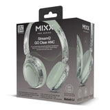 Mixx Trådlöst On-Ear Kuulokkeet StreamQ Go ANC Clear Vihreä