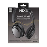Mixx Trådlösa On-Ear Kuulokkeet StreamQ Go ANC Musta