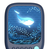 Mobility on Board Yölampu Ocean Wavy Light Abyss Sininen