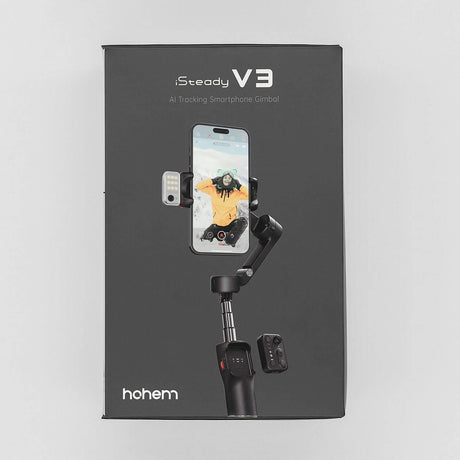 Hohem iSteady V3 Smartphone Gimbal Musta Kit ja AI