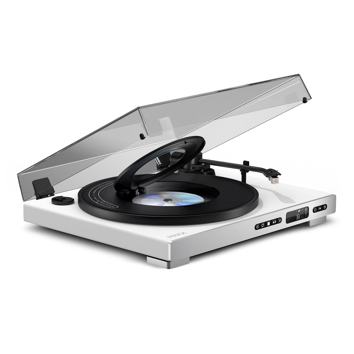 Mixx Analog Plus 2-in-1 Vinyyli- ja CD-Soitin Valkoinen