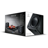 Mixx System 5 Vinyylilevy Soitin Stereo ja Kaiutin Musta