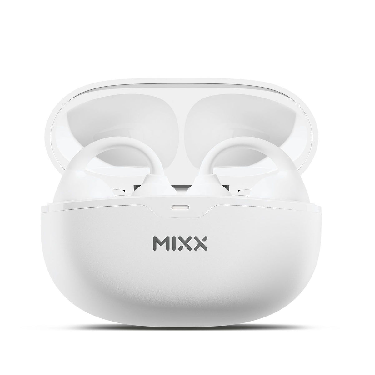 Mixx Trådlösa Open-Ear Kuulokkeet StreamBuds Switch Clips Valkoinen
