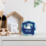 Mobility on Board Herätyskello ja yölamppuineen Billy Clock Blue Wave