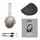 Mixx Trådlösa On-Ear Kuulokkeet StreamQ Go ANC Beige