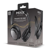 Mixx Trådlösa On-Ear Kuulokkeet StreamQ Go ANC Musta