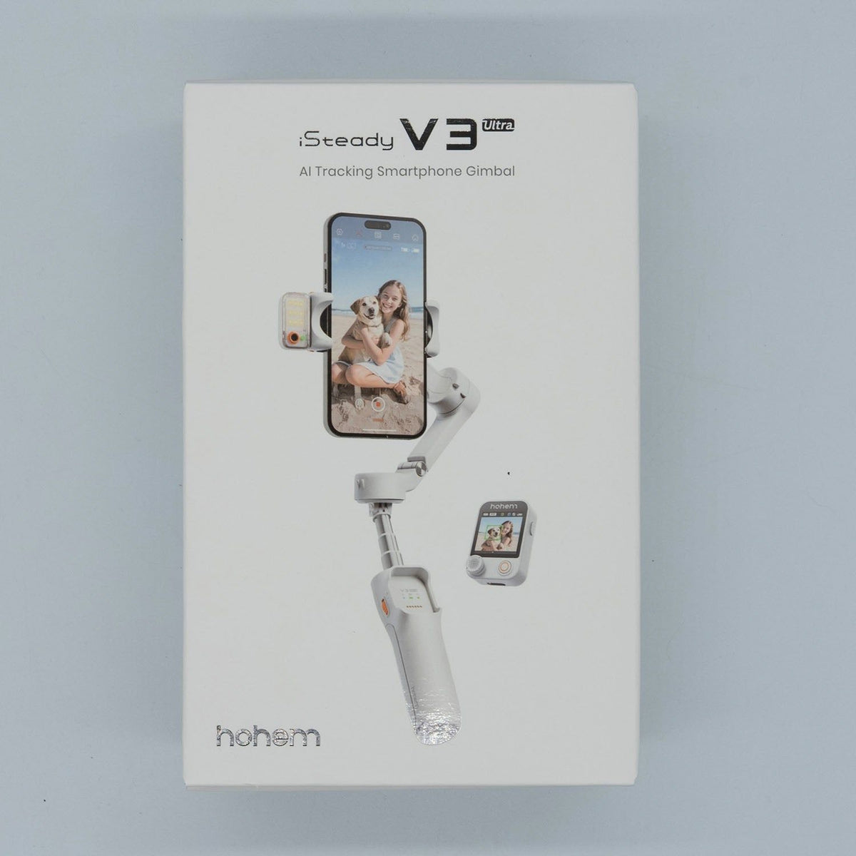 Hohem iSteady V3 Ultra Smartphone Gimbal Valkoinen