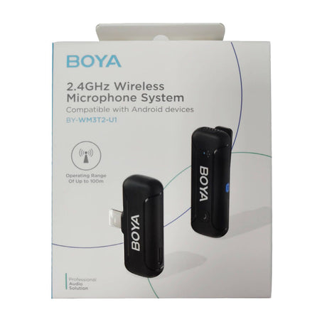 Boya Langaton Mikrofonijärjestelmä BY-WM3 USB-C