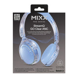 Mixx Trådlösa On-Ear Kuulokkeet StreamQ Go ANC Clear Sininen
