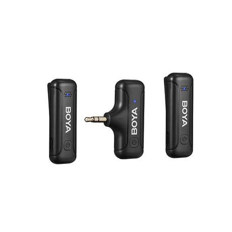 Boya Langaton 2.4 GHz Mikrofoni 2x BY-WM3T-M2 3.5 mm TRS
