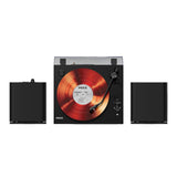 Mixx System 5 Vinyylilevy Soitin Stereo ja Kaiutin Musta