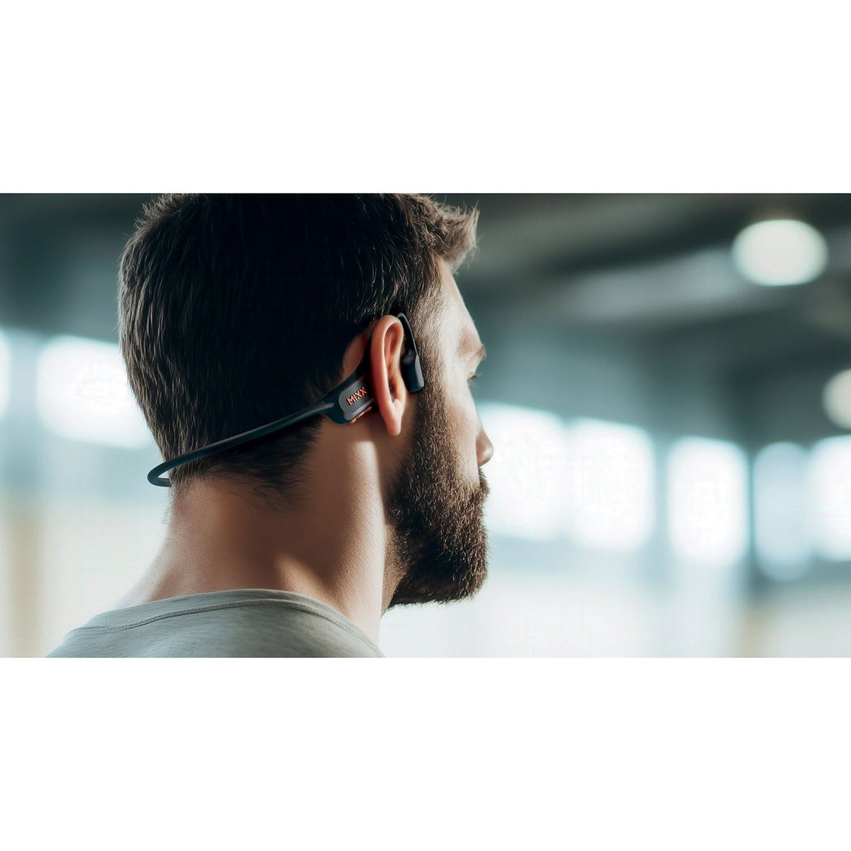 Mixx Trådlösa Kuulokkeet Benledande Resonate Pro Bone Conduction Musta