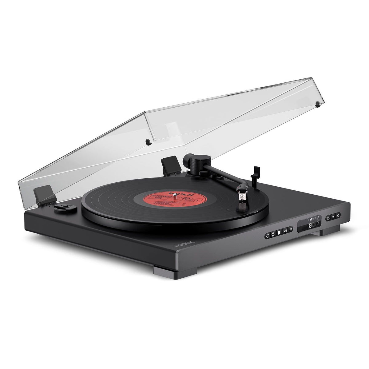 Mixx Analog Plus 2-in-1 Vinyyli- ja CD-Soitin Musta