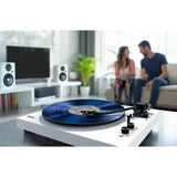 Mixx System 5 Vinyylilevy Soitin Stereo ja Kaiutin Valkoinen