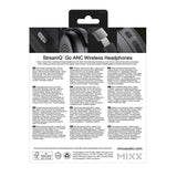 Mixx Trådlösa On-Ear Kuulokkeet StreamQ Go ANC Musta