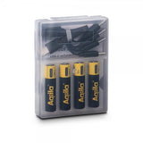 Aqiila Ladattava AAA-akku USB-C 4 kpl