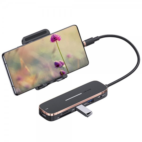 USAMS US-SJ575 USB-C-keskitin