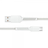X2O USB-A–USB-C-kaapeli Longlife 60W 2m Valkoinen