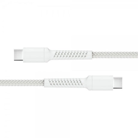 X2O USB-C–USB-C-kaapeli Longlife 100W 1m, valkoinen