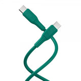 X2O USB-C–USB-C-kaapeli Superflex 60W 1,5 m Vihreä