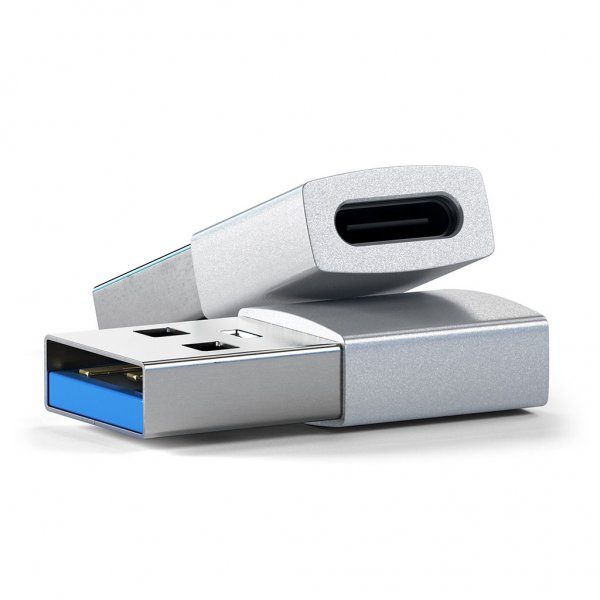 Satechi USB-A–USB-C-sovitin, hopea