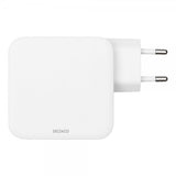 Deltaco Seinälaturi 2xUSB-C PD GaN 100W