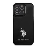U.S. Polo iPhone 13 Pro Max -kuori logolla, musta