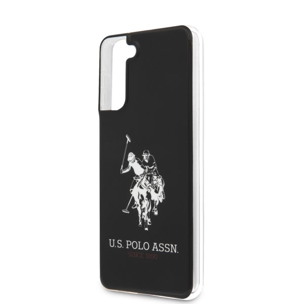 U.S. Polo Samsung Galaxy S21 Plus -kuori logolla, musta