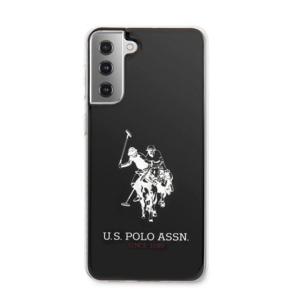 U.S. Polo Samsung Galaxy S21 -kuori logolla, musta