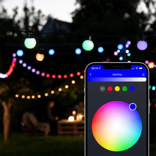 Lite bulb moments Smart String Lights - Globe 5 cm