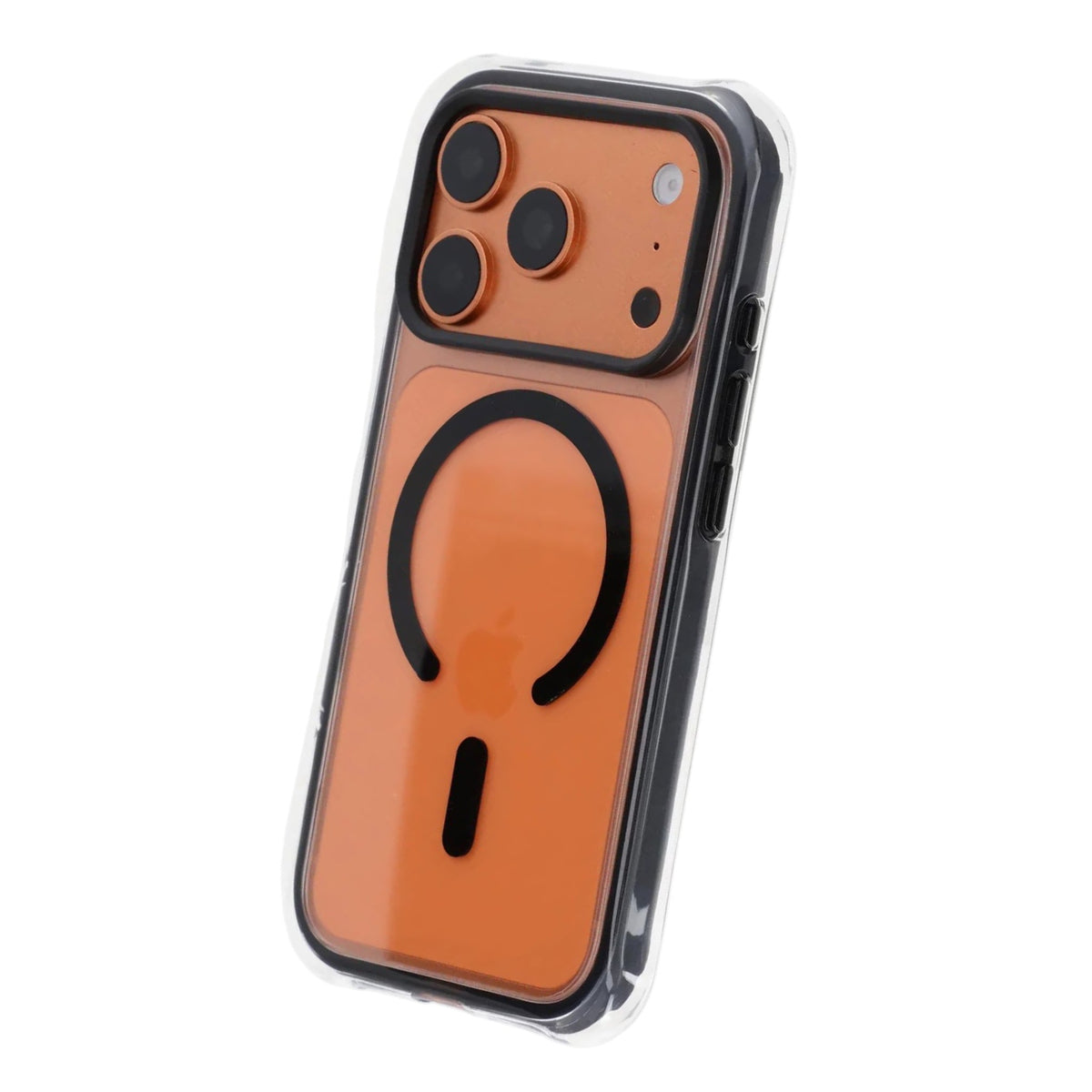 iPhone 17 Pro/iPhone 18 Pro Kuori Airbag MagSafe Musta