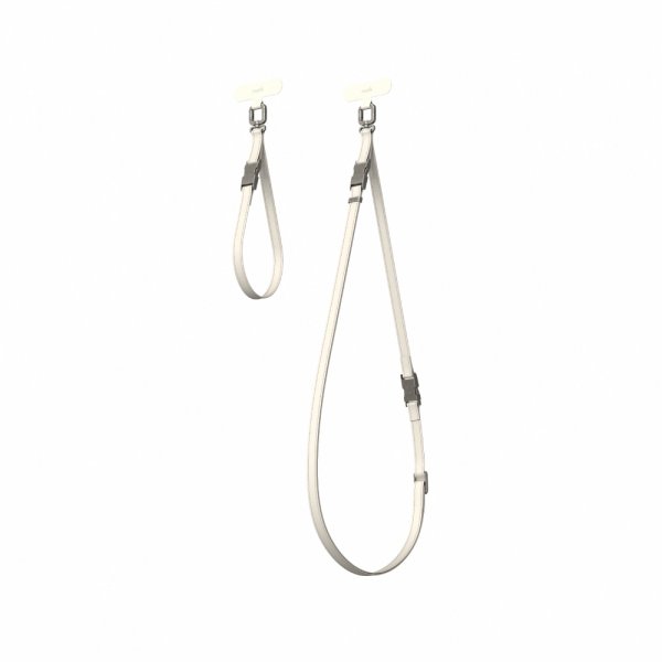 Moshi 2-in-1 Ranne-/vartalohihna, Eggnog White