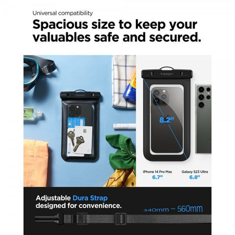 Spigen Vedenkestävä Kotelo Aqua Shield Musta