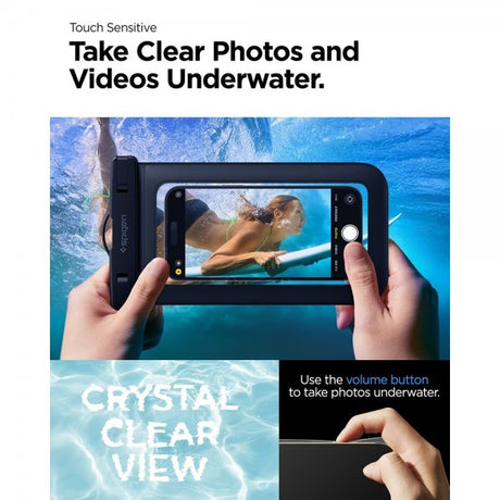 Spigen Vedenkestävä Kotelo Aqua Shield Musta
