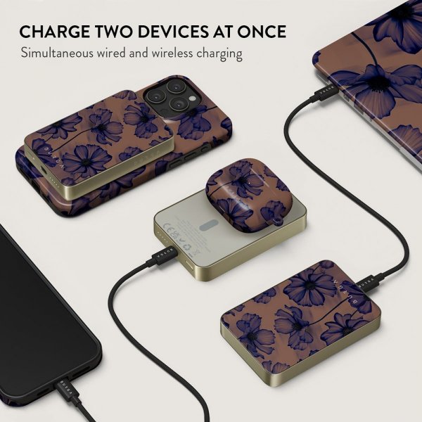 Burga Powerbank MagSafe 5000 mAh Velvet Night Kulta