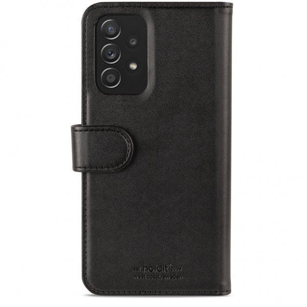 holdit Samsung Galaxy A33 5G -lompakkokotelo, magneettinen, musta