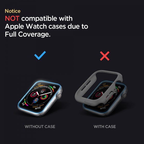 Spigen Apple Watch 44mm Näytönsuoja ProFlex EZ Fit 2-pakkaus