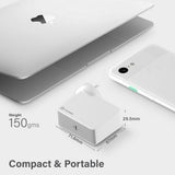 ALOGIC USB-C Seinälaturi 60W Travel Edition  