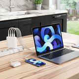 ALOGIC Rapid Power 4-porttinen 100W GaN-laturi sis. 2 metrin USB-C latauskaapelin
