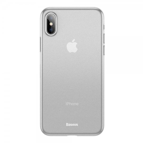 Baseus iPhone X/Xs Wing-suojakuori, valkoinen