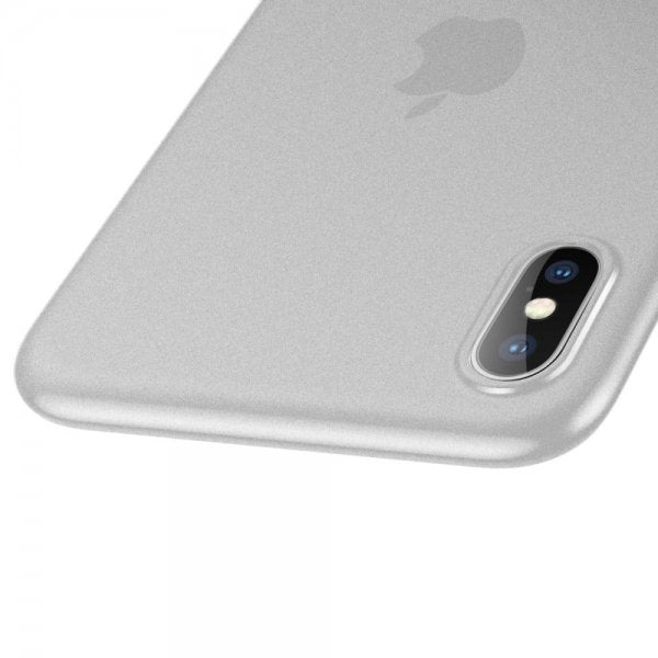 Baseus iPhone Xs Max -suojakuori, Wing Case, valkoinen