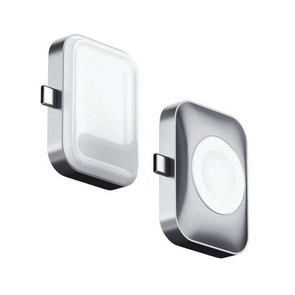Satechi Dual Sided 2-in-1 USB-C -laturi Apple Watchille/AirPodeille