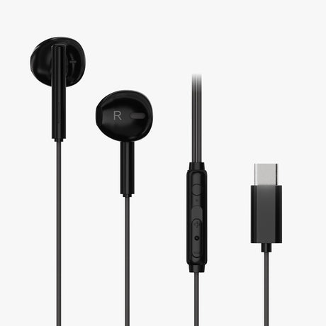 X2O Johdolliset Kuulokkeet USB-C Capsule 1.2m Musta