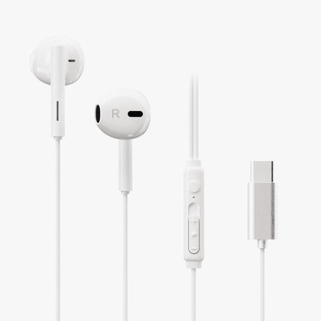 X2O Johdolliset Kuulokkeet USB-C Capsule 1.2m Valkoinen