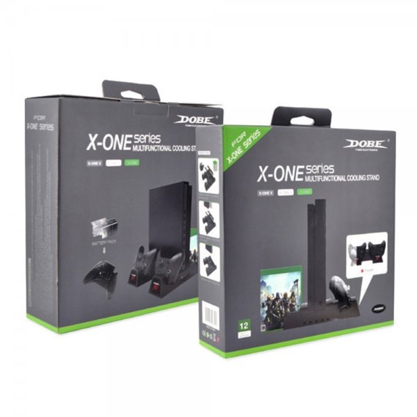 Dobe Xbox One X/S -telakointiasema, monitoiminen