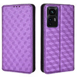 Xiaomi 12/12X Kotelo Ruutukuvio Violetti